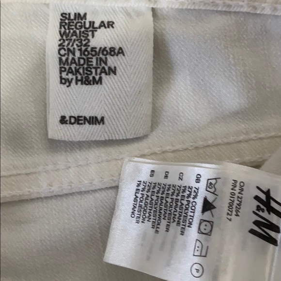 White distressed jeans - Picture 4 of 6